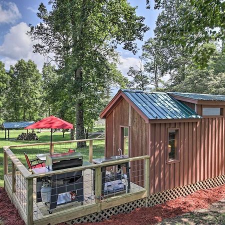 Tiny Home In Hayesville With Deck Near Trails! Exterior photo