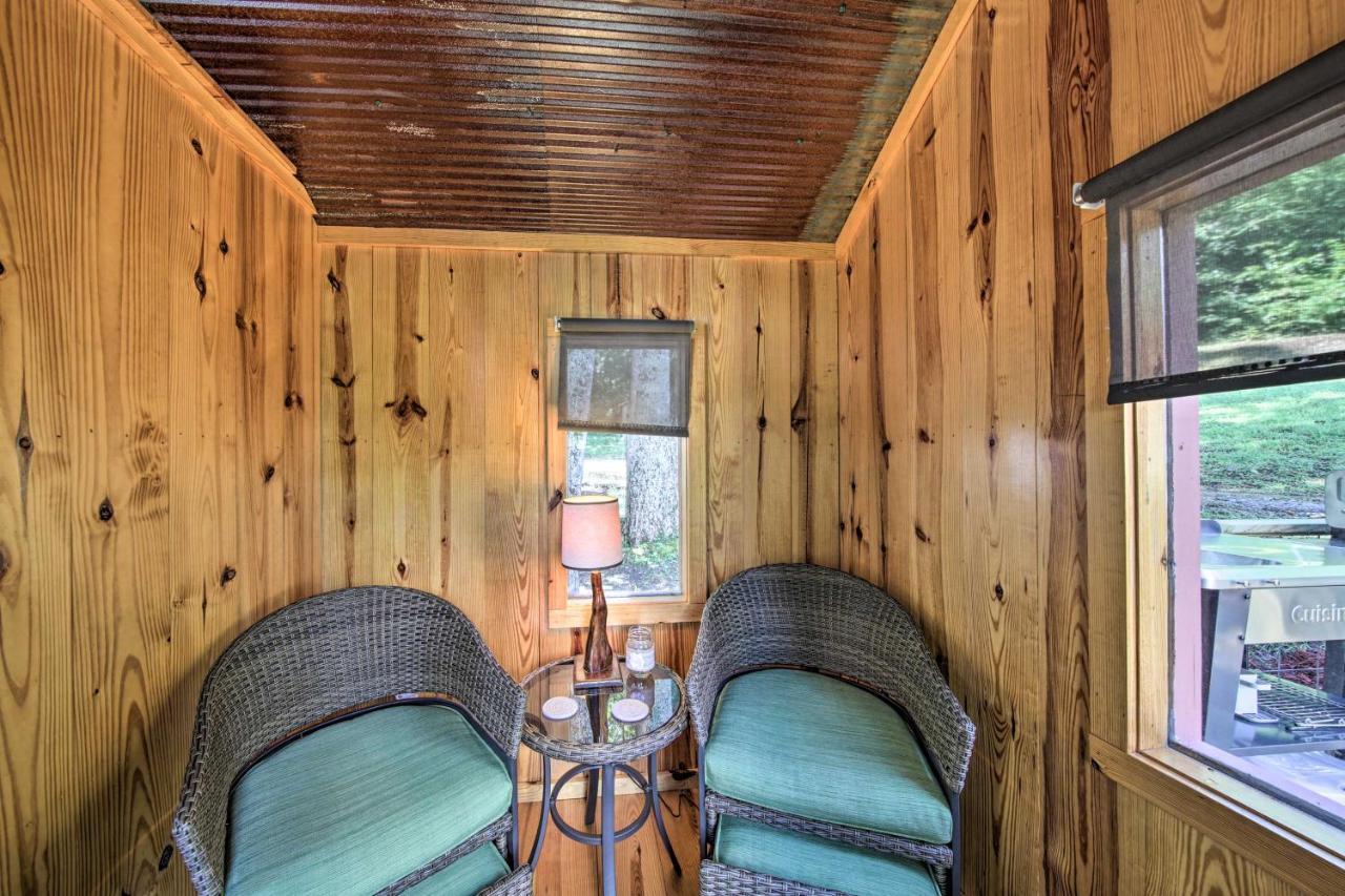 Tiny Home In Hayesville With Deck Near Trails! Exterior photo